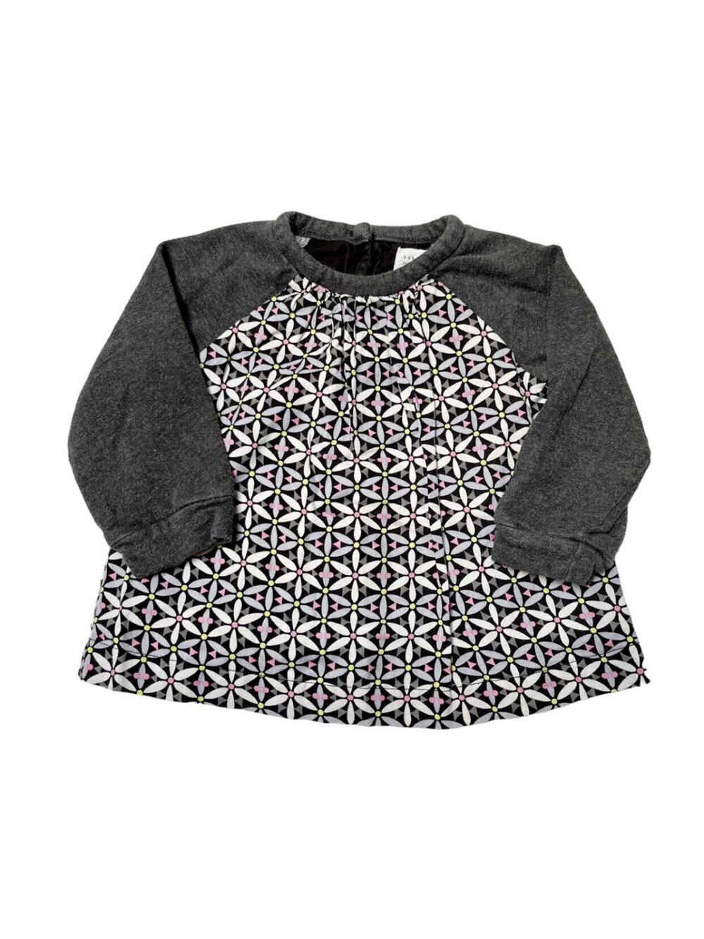 Gap Patterned Raglan Shirt Size 2